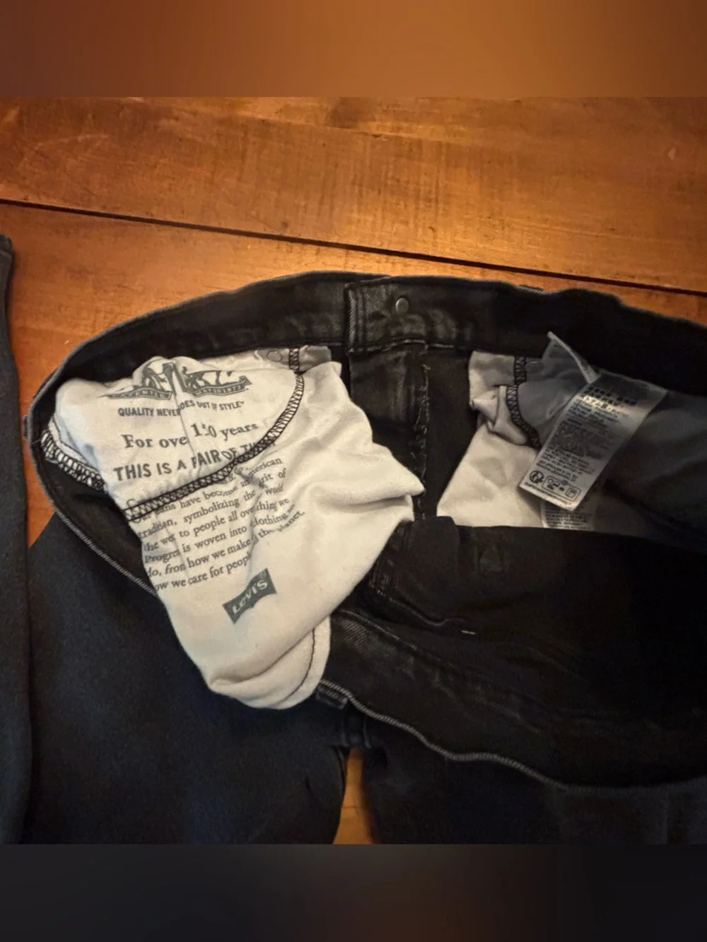 Levi's Slim Straight Dark Blue Jeans